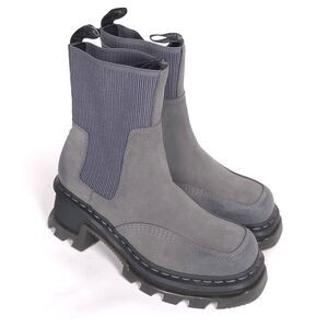 DR. MARTENS NWOT Waxy Suede Corran Chelsea Platform Boots Women’s US 10L - EU 42